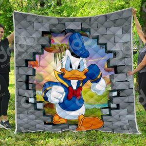 Donald 3D  Premium Quilt  Quilt